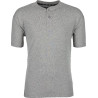 Tee-shirt boutons gris chiné M UNIVERSEL KW207810066048