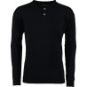 Tee-shirt ML boutons noir 5XL UNIVERSEL KW207811001066