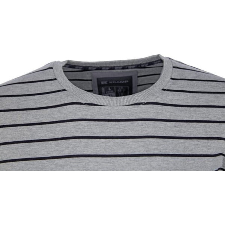 Tee-shirt ML gris-noir L UNIVERSEL KW207821068050