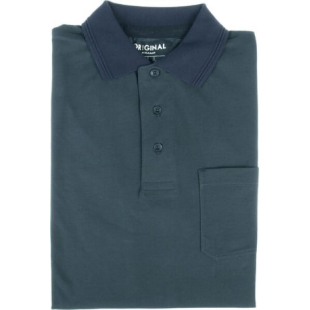 Tee-shirt polo vert-marine taille M UNIVERSEL KW106730082048