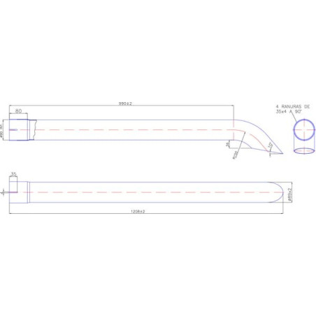 Tube UNIVERSEL EX960005