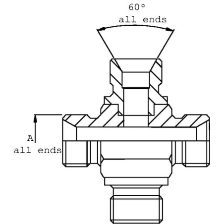 Adaptateur BURNETT & HILLMAN CROSS04BM