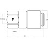 Adaptateur FASTER DF0414NPTF