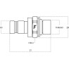 Adaptateur FASTER DF0411415M