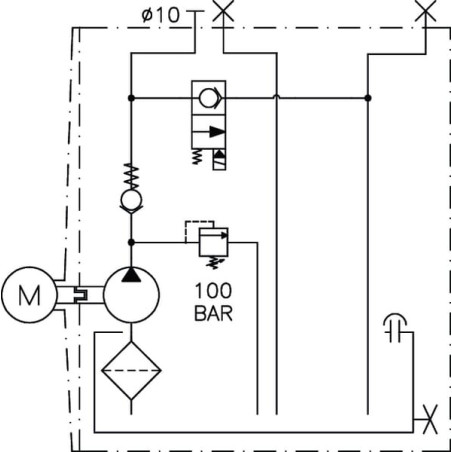 Moteur pour pont élévateur UNIVERSEL MPP85H901