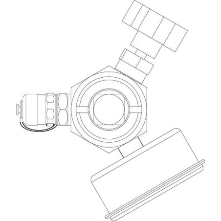 Valve de remplissage SAIP LAV9DP100