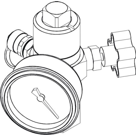 Valve de remplissage SAIP LAV9DP100