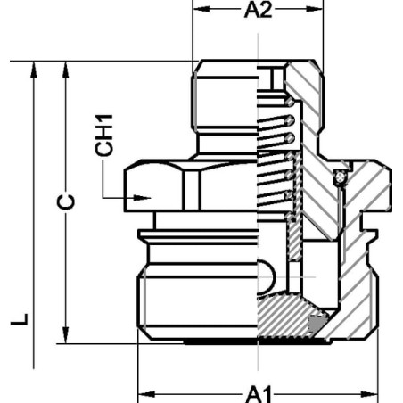 Valve UNIVERSEL AGRM12A08