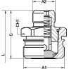 Valve UNIVERSEL AGRM12A08