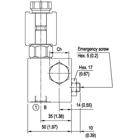 Vanne BOSCH REXROTH OE1705183702