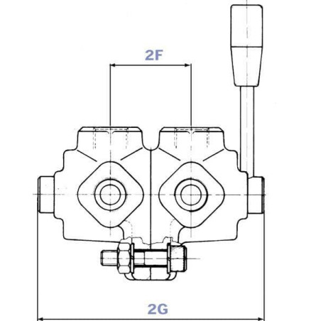Vanne OLEODINAMICA MARCHESINI DH256A