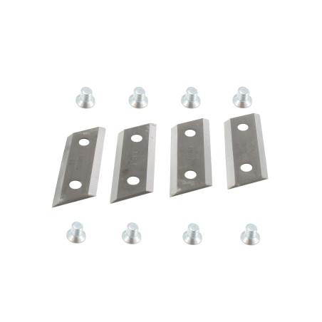 Kit de 4 couteaux et boulons ALKO 104655 - 411711 - modèle TCS2200