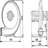 Ventilateur KONGSKILDE INDUSTRIES A-FS 121041000