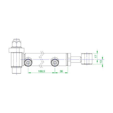Vérin UNIVERSEL D1625160FT