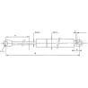 Vérin à gaz STABILUS CA082384