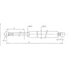 Vérin à gaz STABILUS CA0908QW