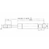 Vérin à gaz STABILUS CA551244