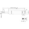 Vérin à gaz STABILUS CA052507