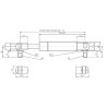 Vérin à gaz STABILUS CA095656