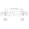 Vérin à gaz L485-150N STABILUS CA094552