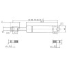 Vérin à gaz L485-150N STABILUS CA094854
