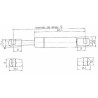 Vérin à gaz L485-200N STABILUS CA841323