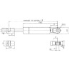 Vérin à gaz L500-250N STABILUS CA5799CU