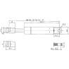 Vérin à gaz L518-180N STABILUS CA668257