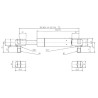 Vérin à gaz L565-100N STABILUS CA9864DU