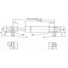 Vérin à gaz L585-600N STABILUS CA083933