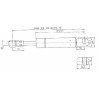 Vérin à gaz L590-240N STABILUS CA897884