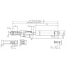 Vérin à gaz L635-1200N STABILUS CA744506