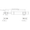 Vérin à gaz L685-150N STABILUS CA095036