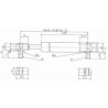 Vérin à gaz L785-150N STABILUS CA095443