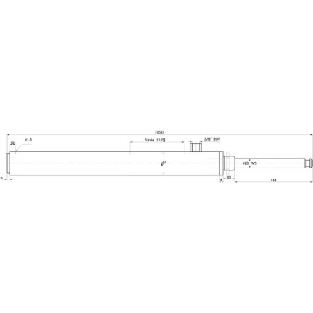 Vérin hydraulique MZ 5008900