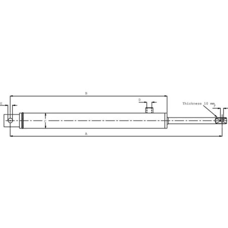 Vérin hydraulique SATURN 6001000C