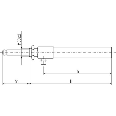 Vérin hydraulique MZ 6008900