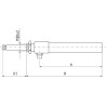 Vérin hydraulique MZ 6008900