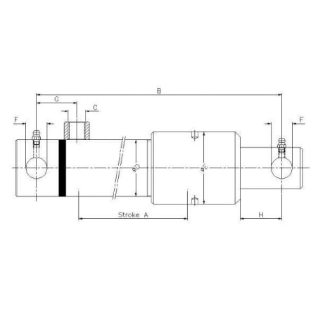 Vérin UNIVERSEL EPL30100ST
