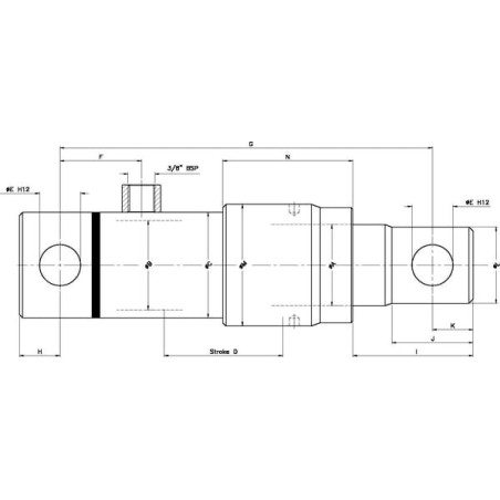 Vérin UNIVERSEL EPL55700CB