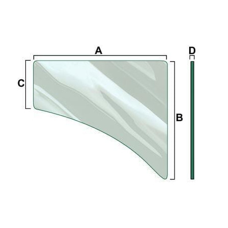 Vitre de porte VAPORMATIC VPM7157