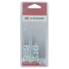 Verrou 40 x 40 x 8 Zingué UNIVERSEL KRHS010372P001