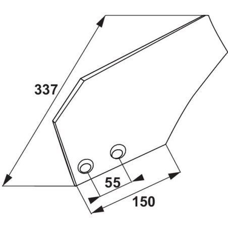 Versoir UNIVERSEL 19171N