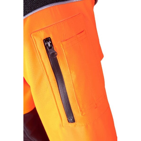 Veste bûcheron rouge-jaune taille M SIP 1SIA907M