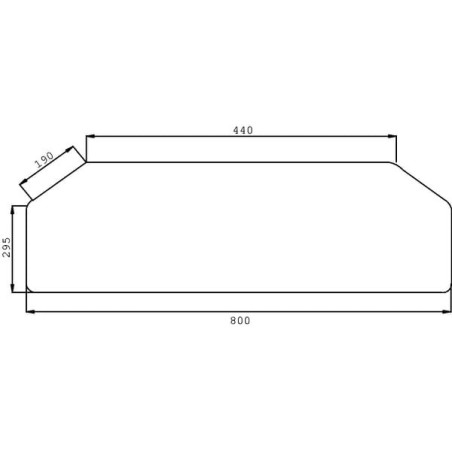 Lunette arrière UNIVERSEL D7517