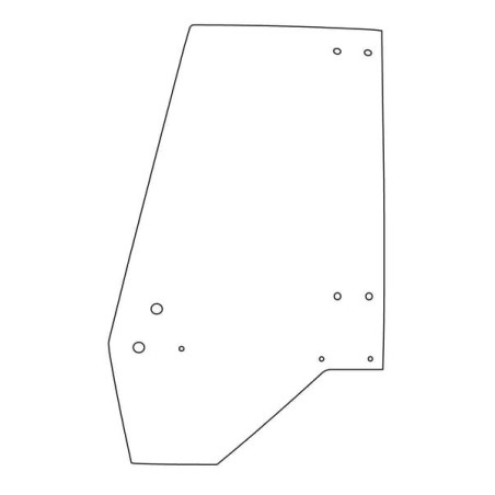 Vitre de porte gauche UNIVERSEL D11611