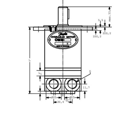 Moteur DANFOSS OMM20151G0005