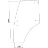 Vitre de porte UNIVERSEL 3203412N