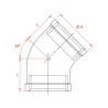 Coude UNIVERSEL FG1201RVS