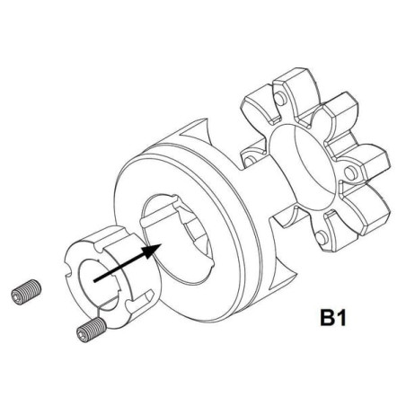 Moyeu SIT GRMB7590B2